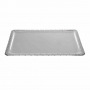 Plateau de service rectangulaire inox 500 x 360 mm