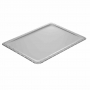 Plateau de service rectangulaire inox 500 x 360 mm