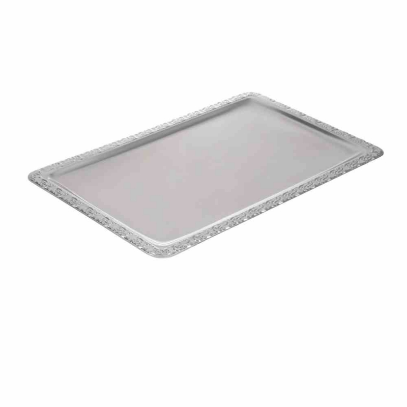 Plateau de service rectangulaire inox GN 1/1 - APS