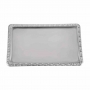 Plateau de service rectangulaire inox GN 1/1