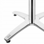 Pied de table 4 pieds en aluminium 