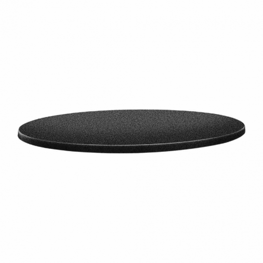 Plateau de table rond Classic Line 80cm anthracite