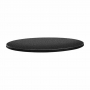 Plateau de table rond Classic Line 80cm anthracite