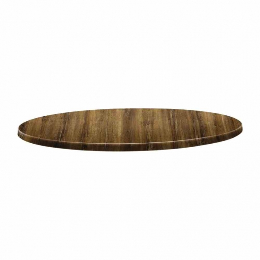 Plateau de table rond Classic Line 80cm atacama cherry