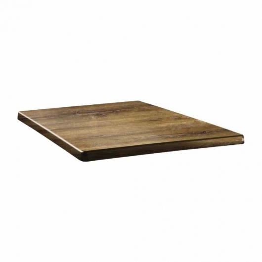 Plateau de table carré Classic Line 70x70cm atacama cherry