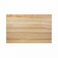 Plateau de table rectangulaire pré-percé coloris bois naturel 700 x 1100mm
