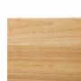 Plateau de table carré pré-percé coloris bois naturel 700mm