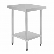 Table en acier inoxydable sans rebord 600 x 700mm