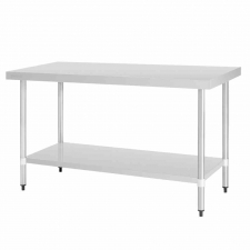 Table en acier inoxydable sans rebord 1500 x 700mm