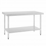 Table en acier inoxydable sans rebord 1500 x 700mm