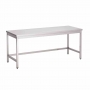 Table inox sans étagère basse 700 x 700 x 850mm