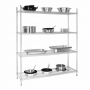 Etagère modulaire 4 niveaux 1525 x 457 mm 