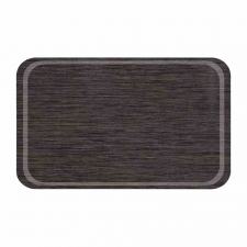 Plateau rond en mélamine GN1/1 antidérapant 530 x 325 mm wengé