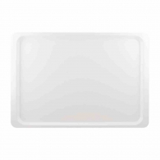 Plateau de service en polyester Euronorme 530 x 370 mm blanc