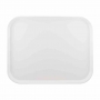Plateau de service en polyester America 460 x 360 mm blanc