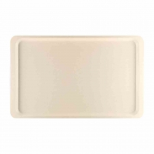 Plateau de service en polyester GN1/2 325 x 265 mm beige