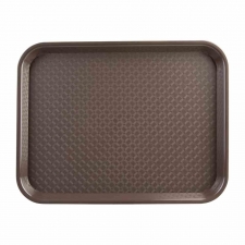 Plateau self-service Kristallon 305 x 415 mm marron