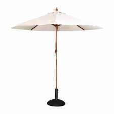 Parasol rond écru 3m