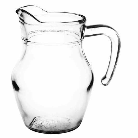 Pichet en verre 0,5 L Olympia - Lot de 6