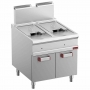 Friteuse professionnelle gaz 2 cuves 2 x 18 L