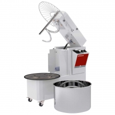 Pétrin à spirale tête relevable cuve amovible 2 vitesses 33 L