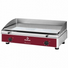 Plancha électrique chrome 755 x 400 mm 2 zones
