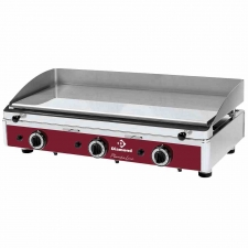Plancha gaz chrome 755 x 400 mm