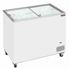 Congélateur coffre avec couvercles coulissants 300 L