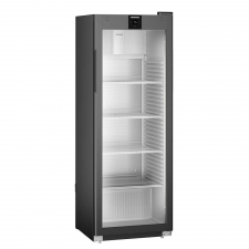 Armoire positive époxy noir porte vitrée 347 L