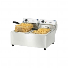 Friteuse électrique 2 x 10 litres