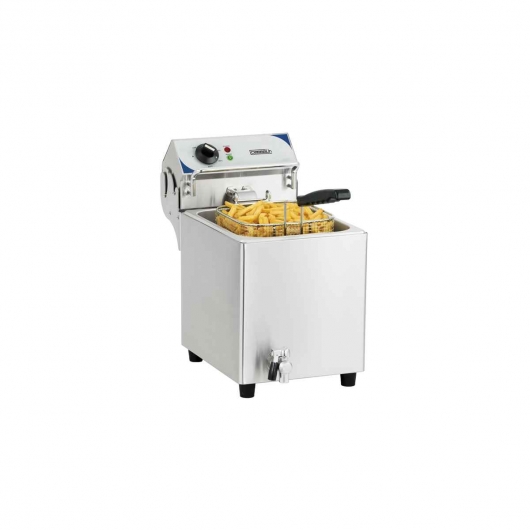 Friteuse électrique avec vanne de vidange 10 litres 