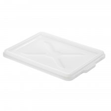 Couvercle pour caisse pleine 400 x 300 x 30 mm - blanc