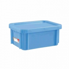 Bac plat témoin 12 L HACCP + couvercle - bleu