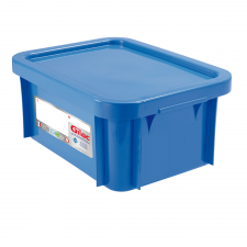 Bac 12 L Gilactiv®  + couvercle - bleu 