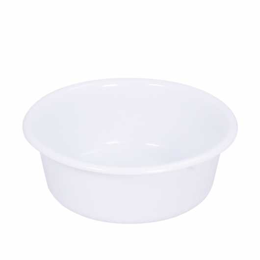 Cuvette ronde 7,5 L - blanc