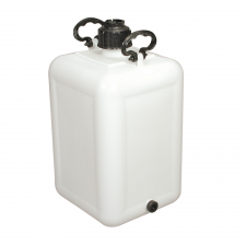 Bonbonne 20 L + bouchon vidange - blanc