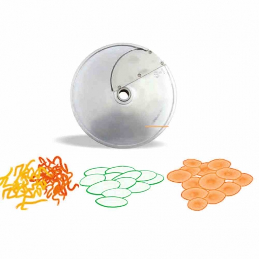 Disque trancheur 8 mm pour coupe légumes