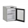 Table top positif porte vitrée inox 128 L