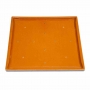 Plateau de table carré marron foncé 600mm