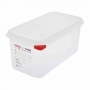 Lot de 4 boîtes alimentaires GN 1/3 6L thermorésistantes 