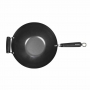 Wok antiadhésif fond plat 35 cm