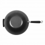 Wok antiadhésif fond plat 35 cm