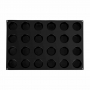Moule à pâtisserie antiadhésif en silicone 24 muffins
