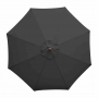 Parasol rond noir 2,5m