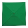 Parasol carré 2,5m vert