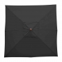 Parasol carré 2,5m noir