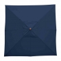 Parasol carré 2,5m bleu marine