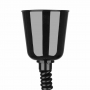 Lampe chauffante rétractable finition noir mat 250 W