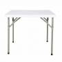 Table carrée pliante en polyéthylène 86 cm