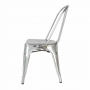 Chaises bistro en acier (lot de 4)